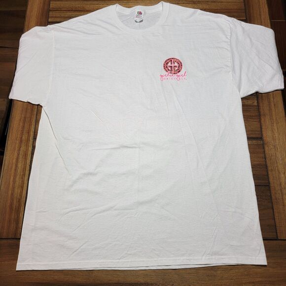 Girlie Girl Originals SS White Tee "Trademark" - Size 2XL - Picture 3 of 5